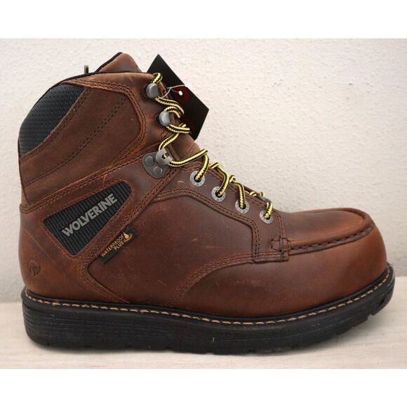Wolverine W211001 Men Sz 11M Tobacco Brown Hellcat 6\